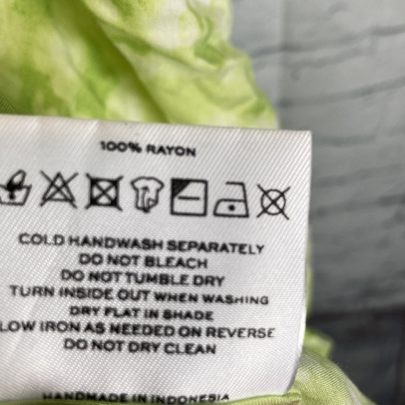 Faithfull the Brand NWT Tie Dye Pareo XS/S Sarong Wrap Cover-up Tie Dye Vacation - Picture 8 of 12